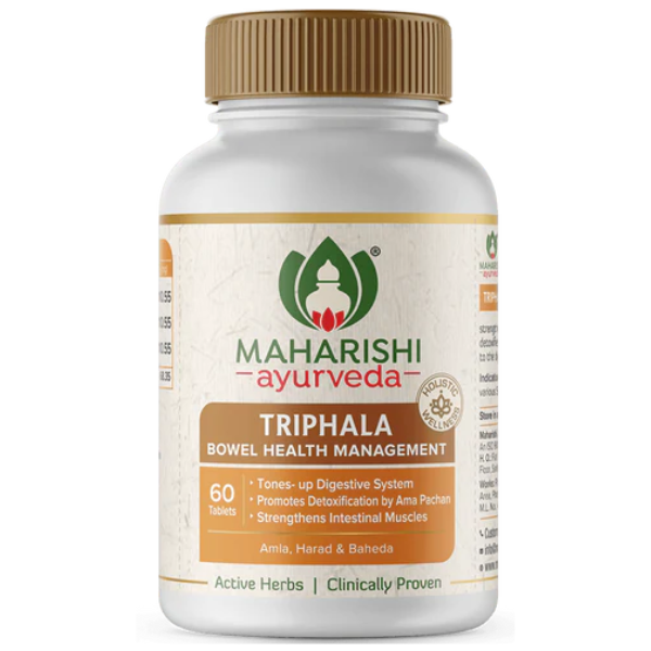 Triphala Tablets - PACK OF 3 (60 Tabs EACH)
