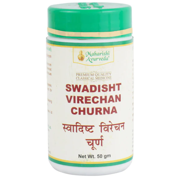 MAHARISHI AYURVEDA SWADISHT VIRECHAN CHURNA (50 gm)Pack of 3