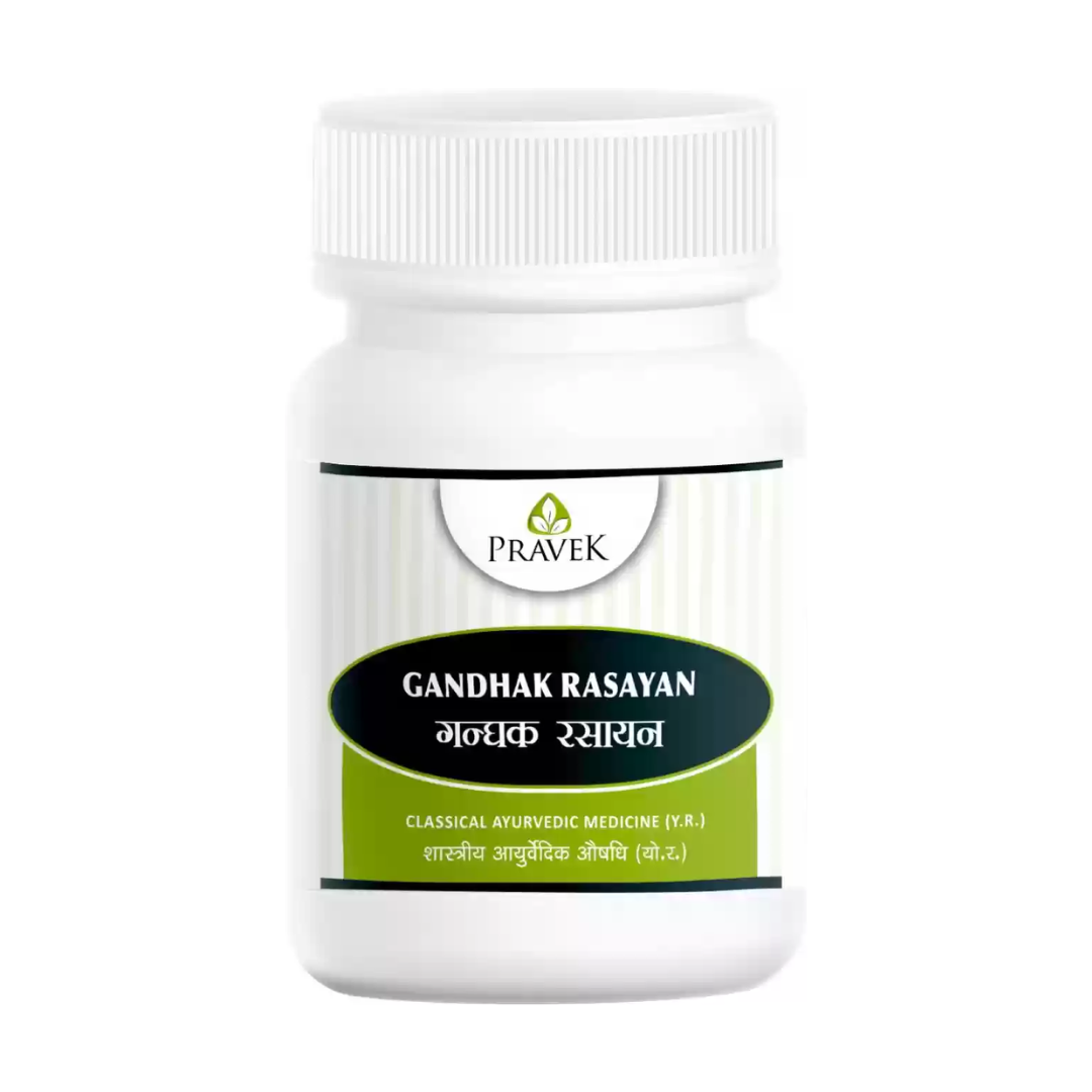 PRAVEK GANDHAK RASAYAN - PACK OF 6 (40 TABLETS EACH)
