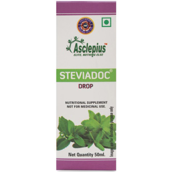 ASCLEPIUS STEVIADOC DROP - Pack of 2 (50 ml each)