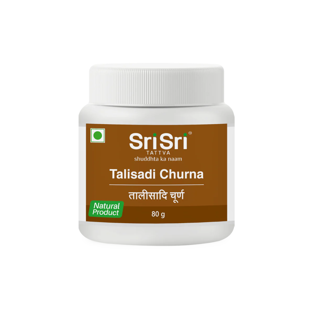SRI SRI TATTVA TALISADI CHURNA - PACK OF 7 (60 GM EACH)