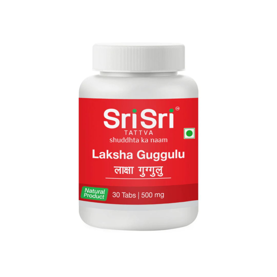 SRI SRI TATTVA LAKSHA GUGGULU - PACK OF 2 (60 TABS EACH)