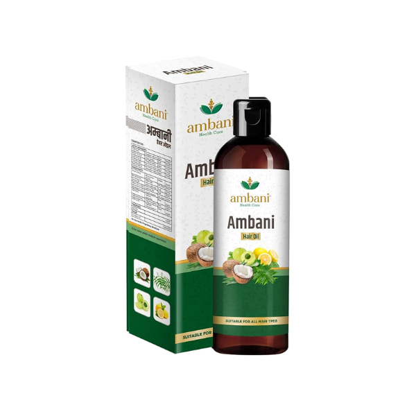 Ambani Health Care Hair Oil - Pack of 3 (100 ML Each)