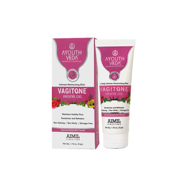 VAGITONE VAGINAL GEL - Pack of 2 (50 GM each)