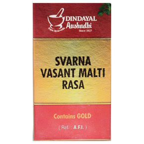 DINDAYAL SVARNA VASANT MALTI RASA (S.Y)