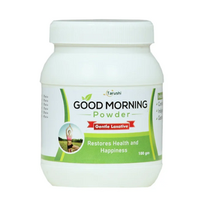 RHUSHI AYURVEDA Good Morning Powder - Pack of 4 (100 gm Each)
