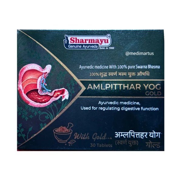 Sharmayu Amlpitthar Yog Gold (30 Tablets)