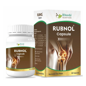 RHUSHI AYURVEDA RUBNOL CAPSULE - PACK OF 2 (60 CAPS EACH)