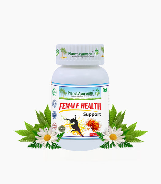Planet Ayurveda Female Health Support Capsules