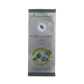 UNIFARMA HERBALS KARELA JAMUN RAS - PACK OF 2 (600ML EACH)