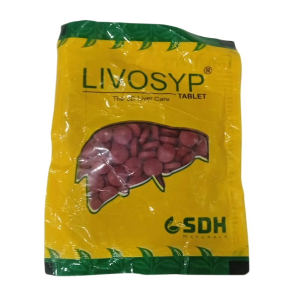 Shree Dhanwantari LivoSyp Tablet (3D Liver Care) - Pack of 5 (100 Tabs Each)