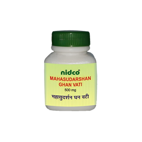 NIDCO MAHASUDARSHAN GHAN VATI - Pack of 4 (30 TABLETS each)