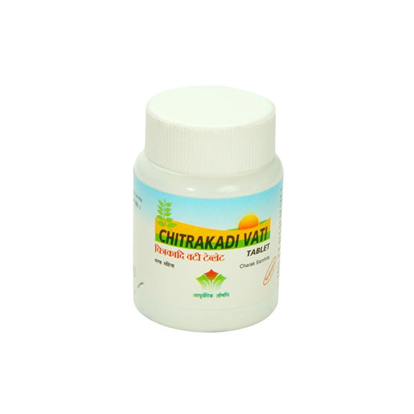 CHITRAKADI VATI(60 TABLETS)-Pack of 4