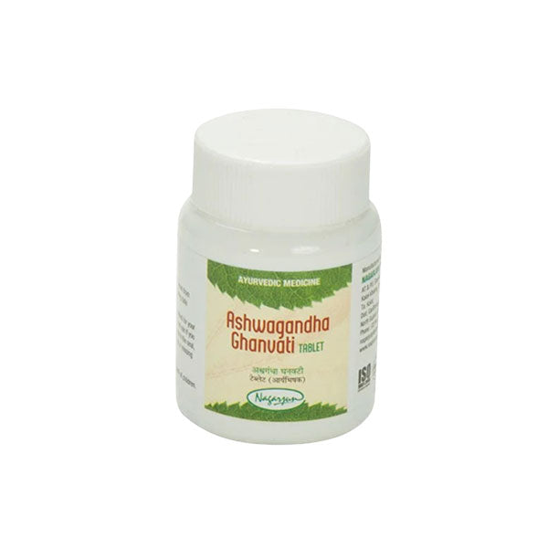 ASHWAGANDHA GHANVATI (60 TABLETS)