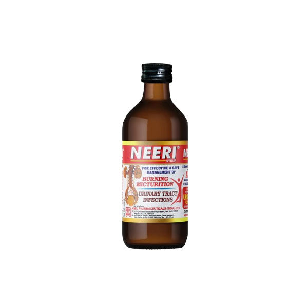 NEERI SYRUP (SUGAR FREE) - Pack of 2 (200 ML each)