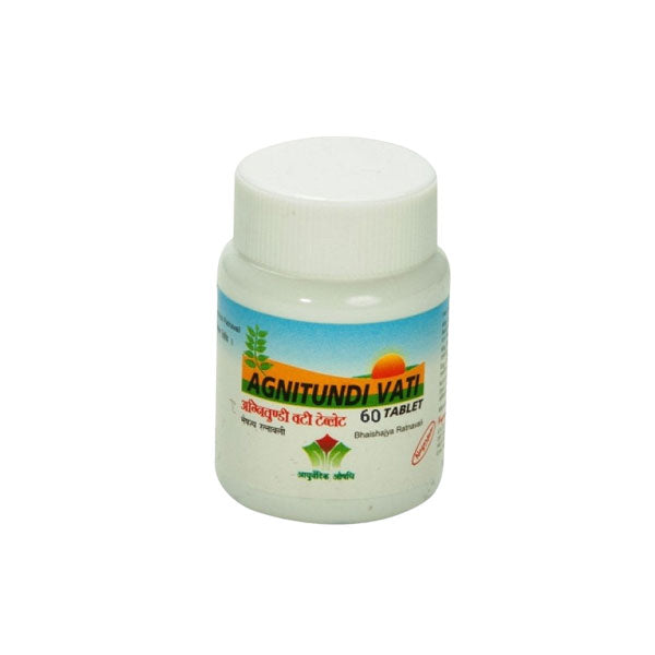 NAGARJUN AGNITUNDI VATI-Pack of 5(60 TABLETS Each)