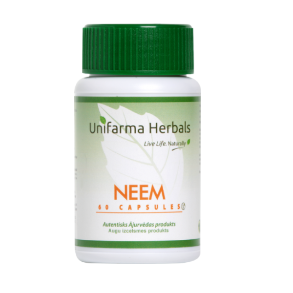 UNIFARMA HERBALS NEEM - pack of 3 (60 CAPSULE each)
