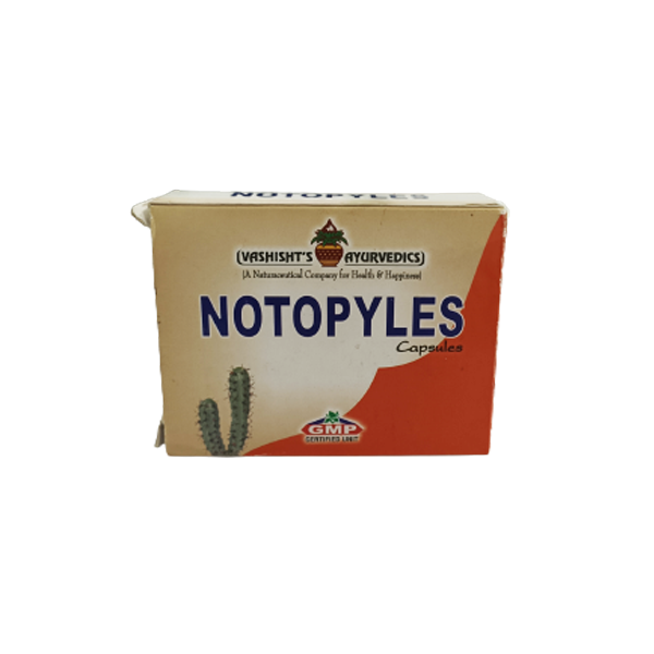 NOTOPYLES CAPSULES (1 STRIP OF 10 CAPSULES)-Pack of 4