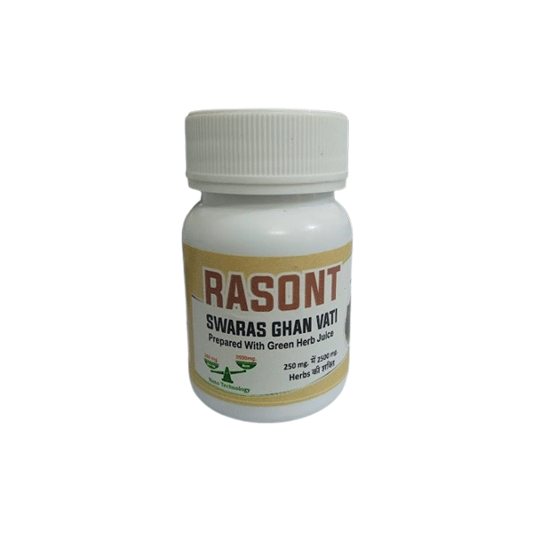 RASONT SWARAS GHAN VATI (60 TABLETS)