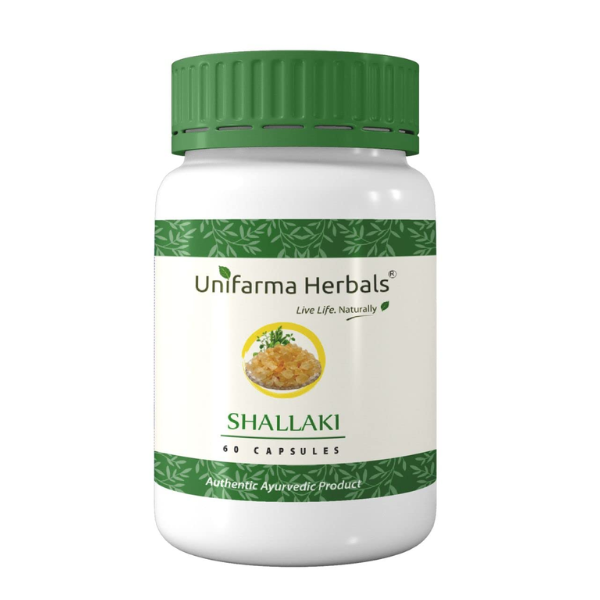 UNIFARMA HERBALS SHALLAKI - Pack of 4 (60 CAPSULE EACH)
