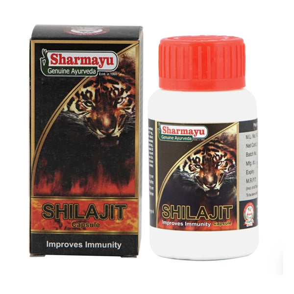 Sharmayu Shilajeet Capsules - Pack of 3 (50 Cap Each)