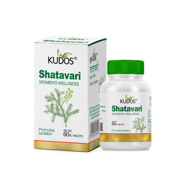 Kudos Shatavari Tablets- Pack of 3 (60 tablets each)