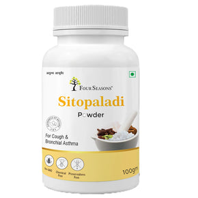 Four Seasons Sitopaladi Churna - pack of 4 (100 gm each)