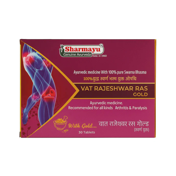 Sharmayu Vat Rajeshwar Ras Gold (30 Tab)