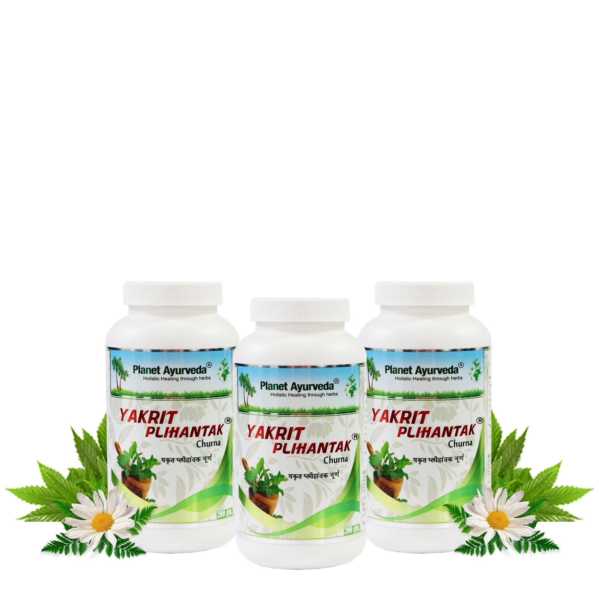 YAKRIT PLIHANTAK CHURNA - PACK OF 3 (200 GM EACH)