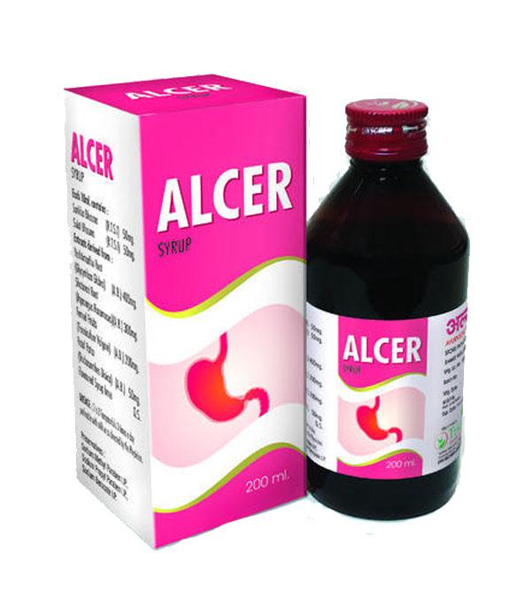 Alcer Syrup (200 ml)-Pack of 3