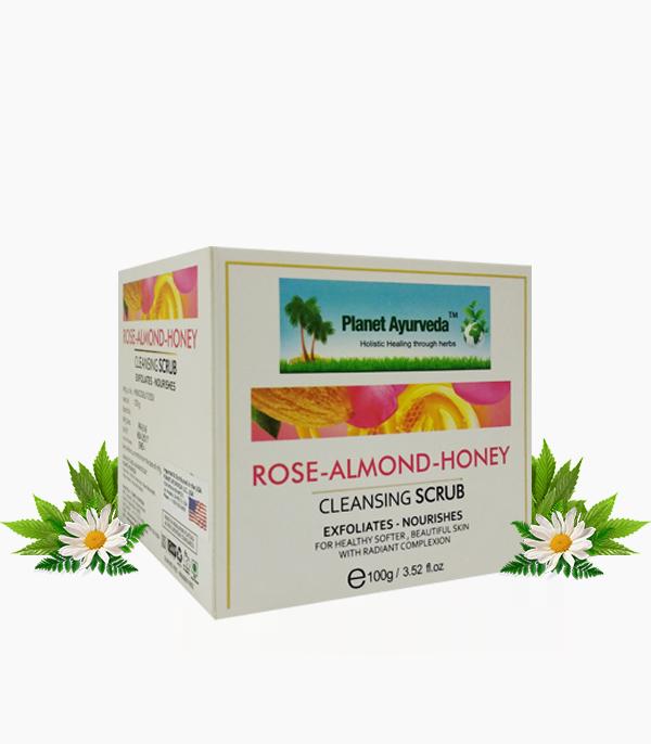 ROSE-ALMOND-HONEY CLEANSING SCRUB