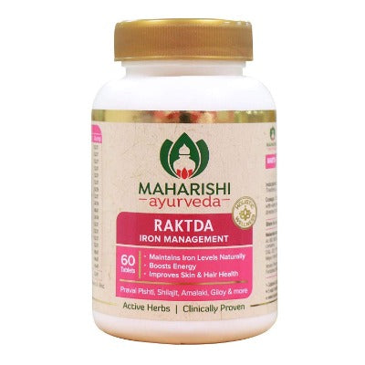 Raktda (Iron Management) - PACK OF 2 (60 TABS EACH)