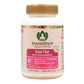 Raktda (Iron Management) - PACK OF 2 (60 TABS EACH)