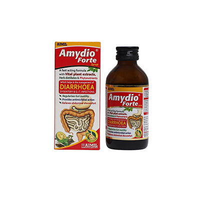 AMYDIO FORTE SYRUP - Pack of 4 (100 ML each)