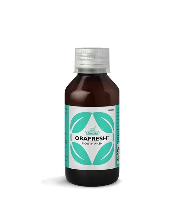 Charak Orafresh Mouth Wash - Pack of 3 (100 ml each)