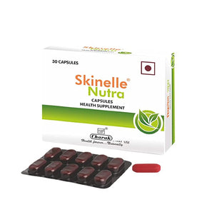Charak Skinelle Nutra Capsule - Pack of 2 (30 Caps each)