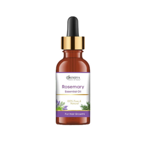 HINDYA AYURVEDIC LUXURY ROSEMARY ESSENTIAL ORGANIC HAIR OIL (15 ML)