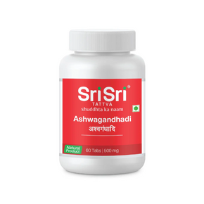 SRI SRI TATTVA ASHWAGANDHADI - PACK OF 2 (60 TABS EACH)