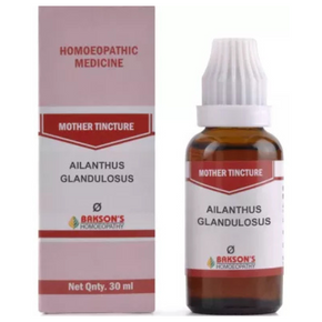 BAKSON'S HOMEOPATHY AILANTHUS GLANDULOSUS MOTHER TINCTURE Q - PACK OF 2 (30 ML EACH)