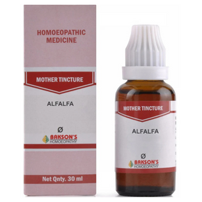 BAKSON'S HOMEOPATHY ALFALFA MOTHER TINCTURE Q - PACK OF 3 (30 ML EACH)