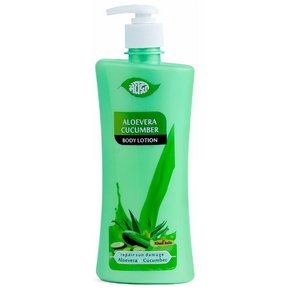 MEGHDOOT ALOEVERA CUCUMBER BODY LOTION - PACK OF 2 (500 ML EACH)