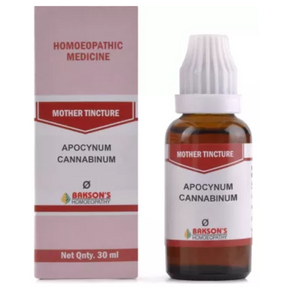 BAKSON'S HOMEOPATHY APOCYNUM CANNABINUM MOTHER TINCTURE Q (30 ML)