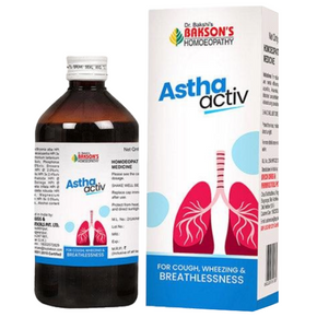 BAKSON'S HOMEOPATHY ASTHA ACTIVE SYRUP (450 ML)