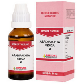 BAKSON'S HOMEOPATHY AZADIRACHTA INDICA MOTHER TINCTURE Q - PACK OF 3 (30 ML EACH)