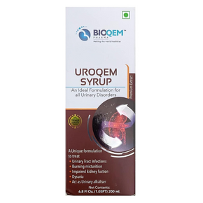 BIOQEM UROQEM SYRUP - PACK OF 2 (200 ML EACH)