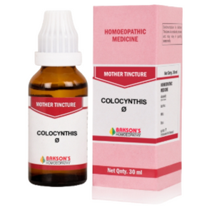 BAKSON'S HOMEOPATHY COLOCYNTHIS MOTHER TINCTURE Q - PACK OF 3 (30 ML EACH)