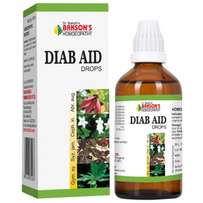 BAKSON'S HOMEOPATHY DIAB AID DROPS (100 ML)