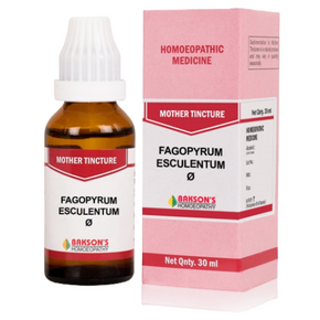 BAKSON'S HOMEOPATHY FAGOPYRUM ESCULENTUM MOTHER TINCTURE Q - PACK OF 3 (30 ML EACH)