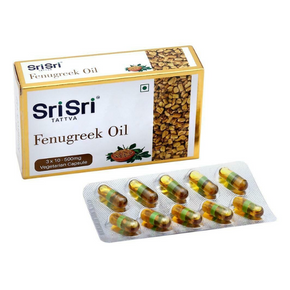 SRI SRI TATTVA FENUGREEK OIL VEG CAPSULE (60 Capsules)