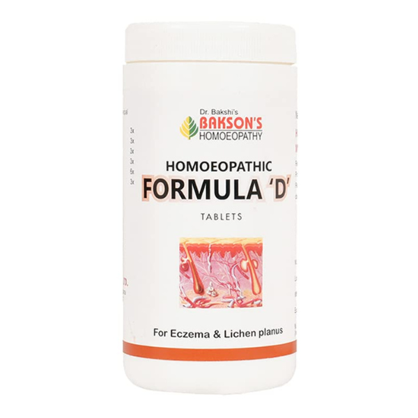 Buy Bakson's Formula 'D' Tablets - Uses, Benefits & Dosage
